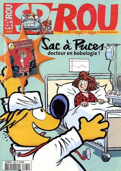 Cover of Sac à Puces, docteur en bobologie !