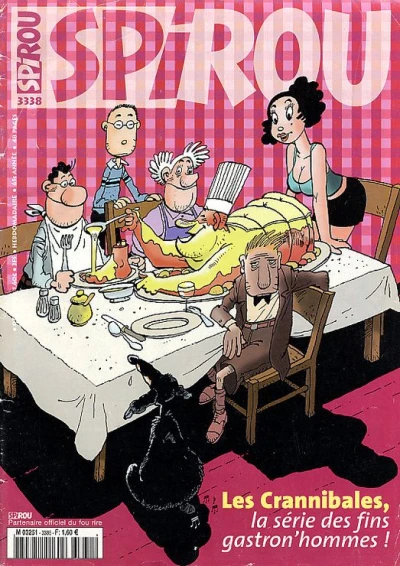 Cover of Les Crannibales, la série des fin gastron'hommes !