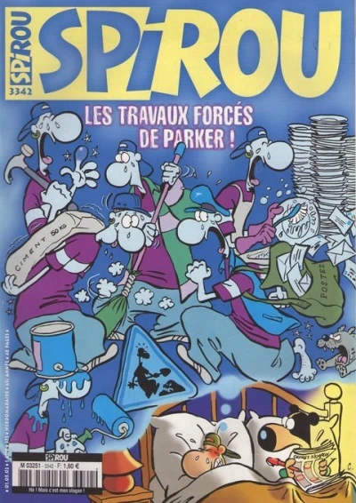Cover of Les travaux forcés de Parker !