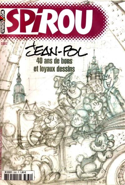 Cover of Jean-Pol, 40 ans de bons et loyaux dessins