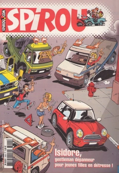 Cover of Isidore, gentleman dépanneur pour jeune filles en détresse !