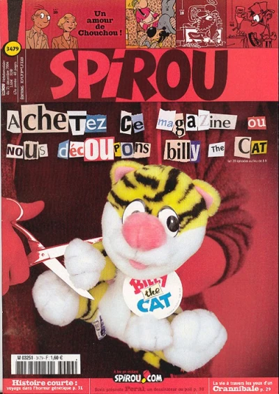 Cover of Achetez ce magazine ou nous découpons Billy the Cat