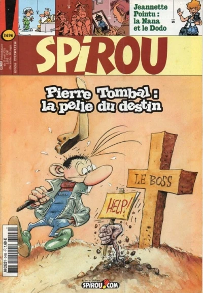Cover of Pierre Tombal : la pelle du destin