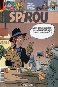 Spirou... et deux boîtes de cartouches "357 Magnum"...