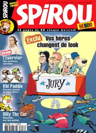 Cover of Vos héros changent de look