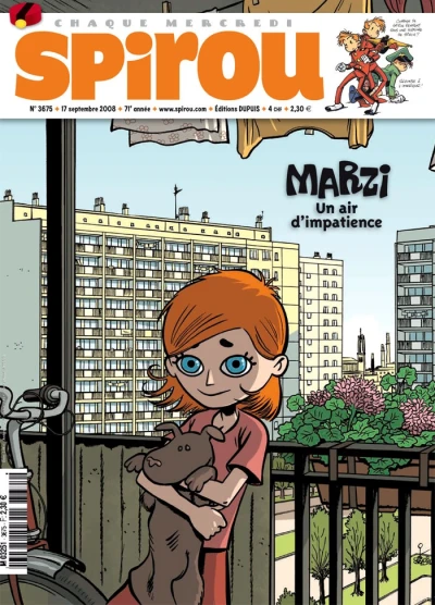 Cover of Marzi, un air d'impatience
