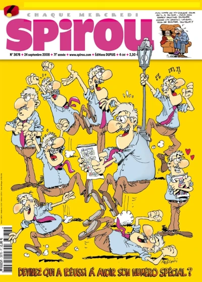 Cover of Devinez qui a réussi à avoir son numéro spécial ?