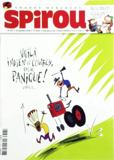 Cover of Voila Indien et Cowboy, pas de panique ! Enfn, si...