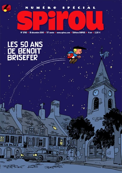 Cover of Les 50 ans de Benoit Brisefer