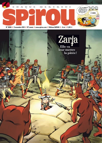 Cover of Zarla, elle va leur mettre la pâtée !