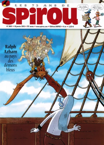 Cover of Ralph Azham au pays des démons bleus