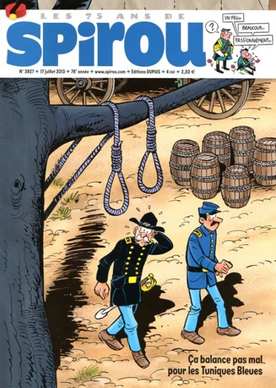 Cover of Ça balance pas mal pour les Tuniques Bleues