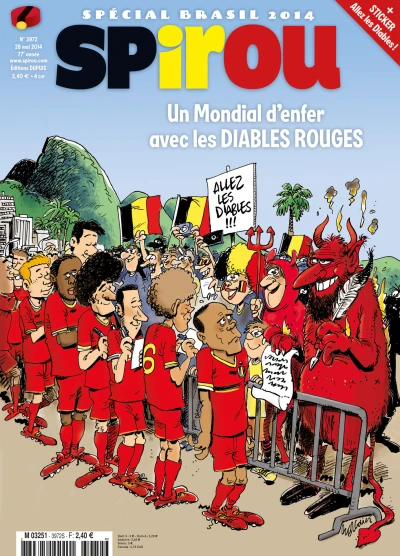Cover of Un Mondial d'enfer avec les Diables Rouges