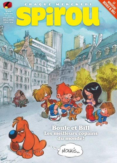 Cover of Boule et Bill, les meilleurs copains du monde !