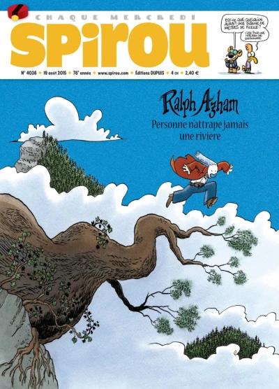 Cover of Ralph Azam : Personne n'attrape jamais une rivière