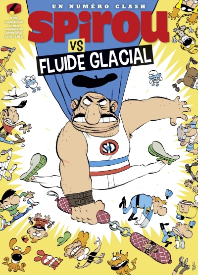 Cover of Spirou vs Fluide Glacial
