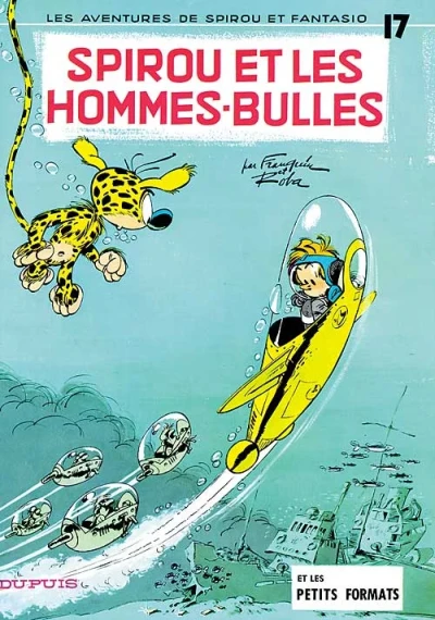 Cover of Spirou et les hommes-bulles