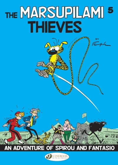 Cover of The Marsupilami Thieves