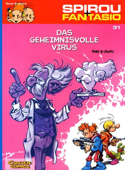 Cover of Das geheimnisvolle Virus