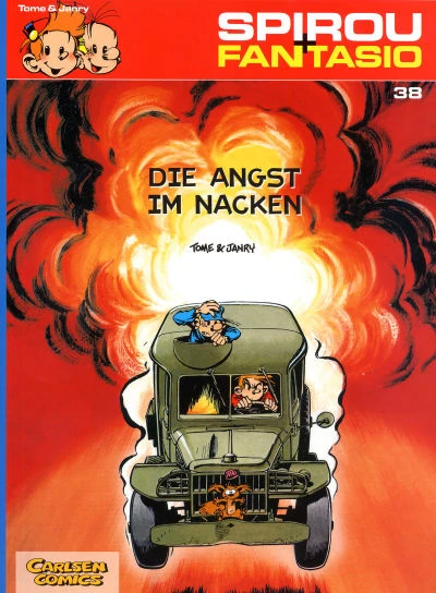 Cover of Die Angst im Nacken