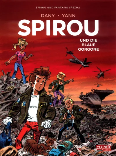 Cover of Spirou und die blaue Gorgone