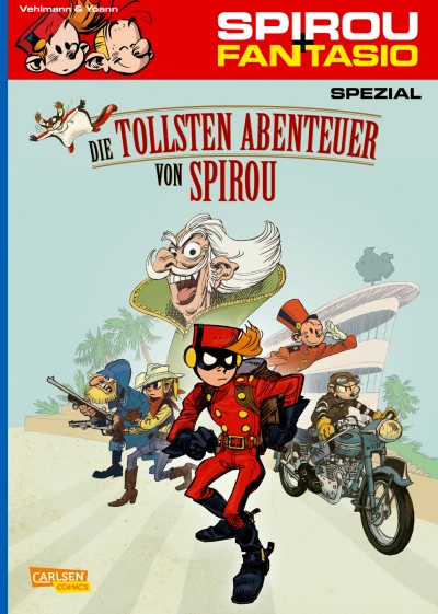 Cover of Die tollsten Abenteuer von Spirou