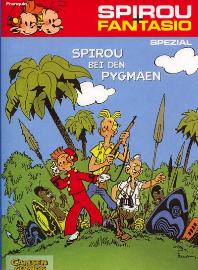 Cover of Spirou bei den Pygmaen