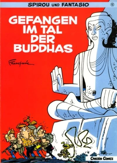 Cover of Gefangen im Tal der Buddhas