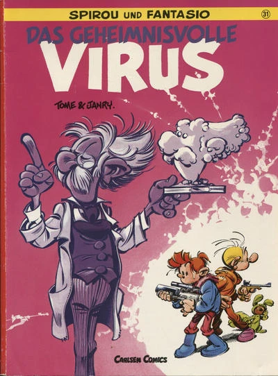 Cover of Das geheimnisvolle Virus