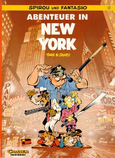 Cover of Abenteuer in New York