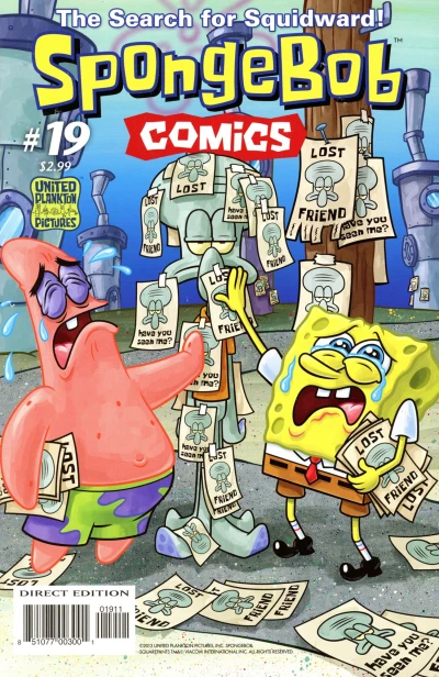 Cover of Farewell, Squidward; Monstah Lobstah Cometh!