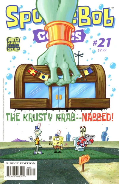 Cover of The Krusty Nabbed!; Silence; Eye of the Beholder; Landquarium