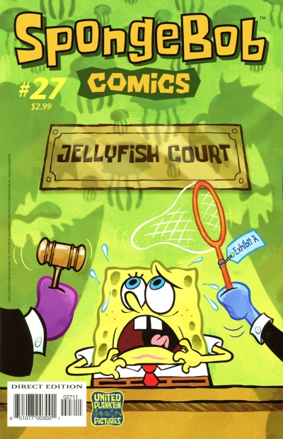Cover of Trial By Jelly; Blue Bonnet Society; The Amazing SpongeBot