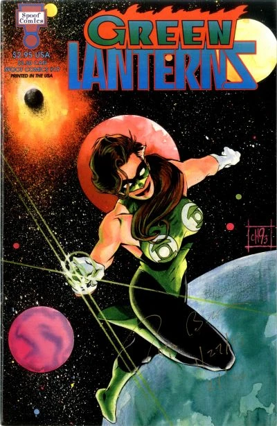 Cover of Green Lanterns