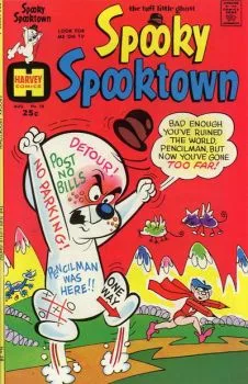 Cover of Spooky Meets Pencilman