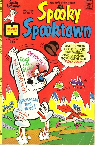 Cover of Spooky Meets Pencilman