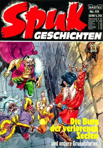 Cover of Die Burg der verlorenen Seelen
