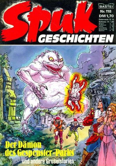 Cover of Der Dämon des Gespenster-Parks