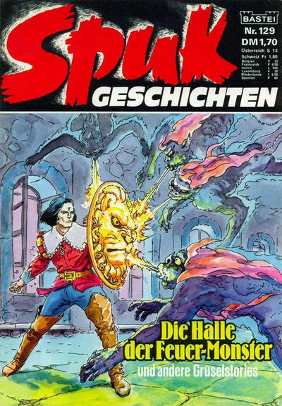 Cover of Die Halle der Feuer-Monster