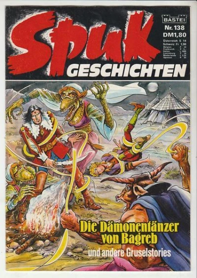 Cover of Die Dämonentänzer von Bagreb