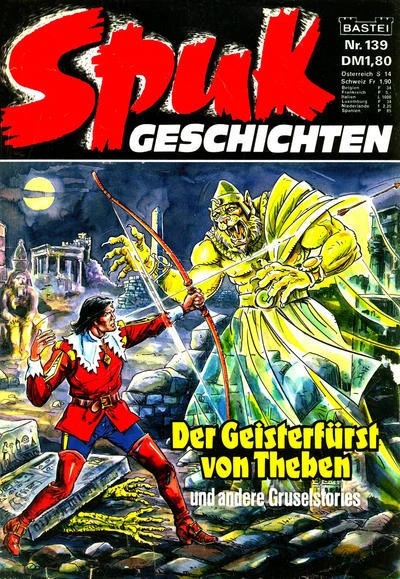 Cover of Der Geisterfürst von Theben