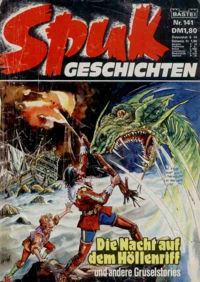 Cover of Die Nacht auf dem Höllenriff