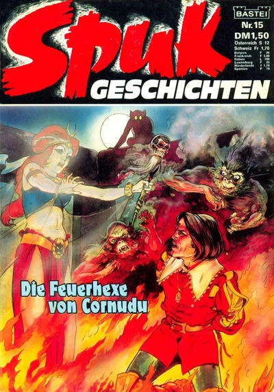 Cover of Die Feuerhexe von Cornudu