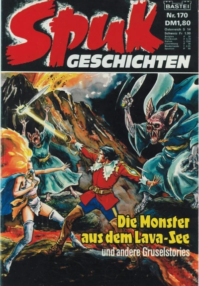 Cover of Die Monster aus dem Lava-See
