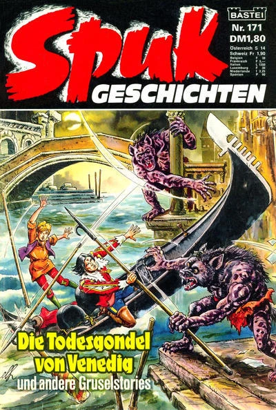 Cover of Die Todesgondel von Venedig