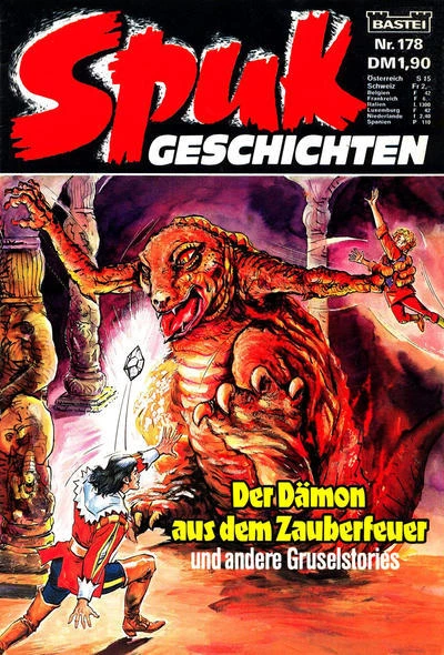 Cover of Der Dämon aus dem Zauberfeuer