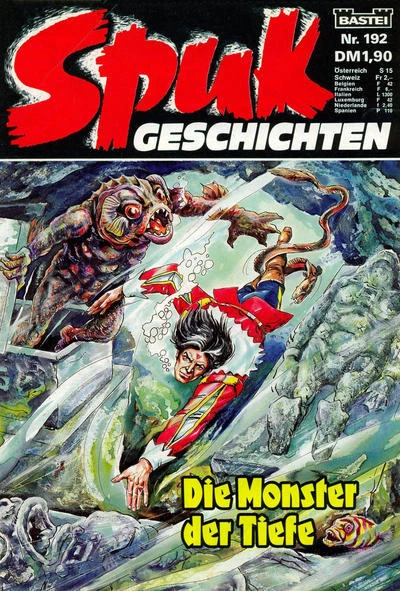 Cover of Die Monster der Tiefe