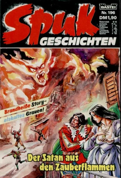 Cover of Der Satan aus den Zauberflammen
