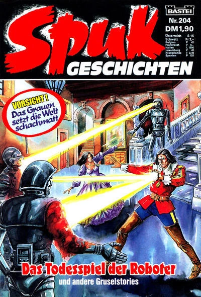 Cover of Das Todesspiel der Roboter