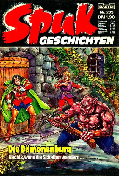 Cover of Die Dämonenburg